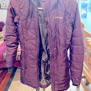 NWOT Columbia long jacket Small